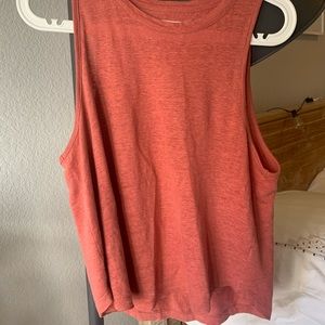 Madewell linen tank, size medium